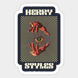 Hand Eyes Herry Styles Sticker